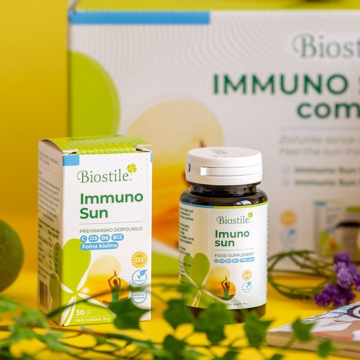IMMUNO SUN Complet + Pulmed + C vitamin (gift)