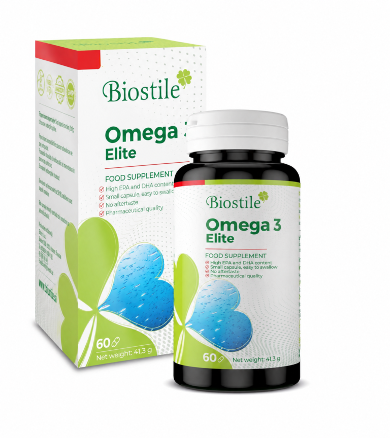 Omega 3 Elite, 60 kapslar – ask och burk